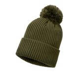 Bonnet à pompon Brandit Bobble Hat en maille polyacrylique avec doublure polaire