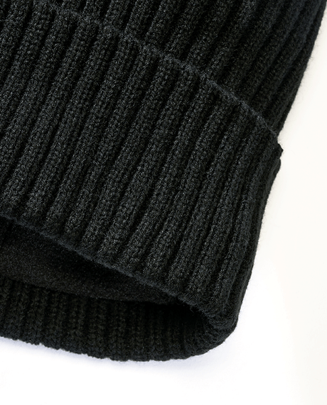 Bonnet à pompon Brandit Bobble Hat en maille polyacrylique avec doublure polaire