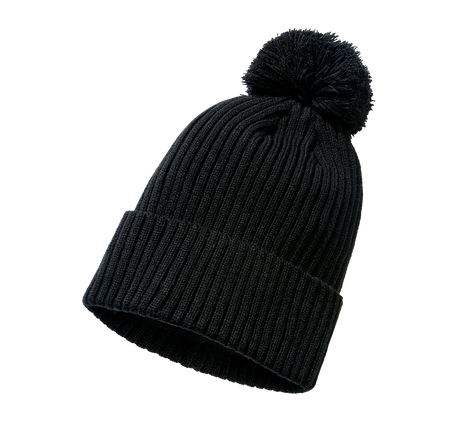 Bonnet à pompon Brandit Bobble Hat en maille polyacrylique avec doublure polaire