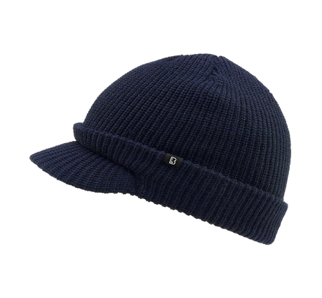 Bonnet à visière Brandit Shield en maille épaisse double épaisseur visière 5,5 cm