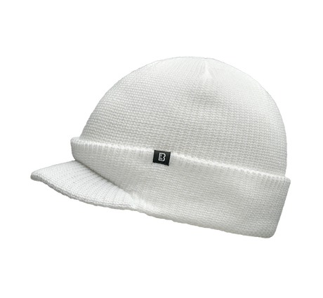 Bonnet à visière Brandit Shield en maille épaisse double épaisseur visière 5,5 cm