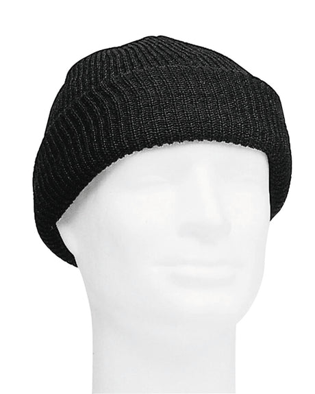 Bonnet militaire type US Watch Cap Mil-Tec en laine 100 % pour saison froide