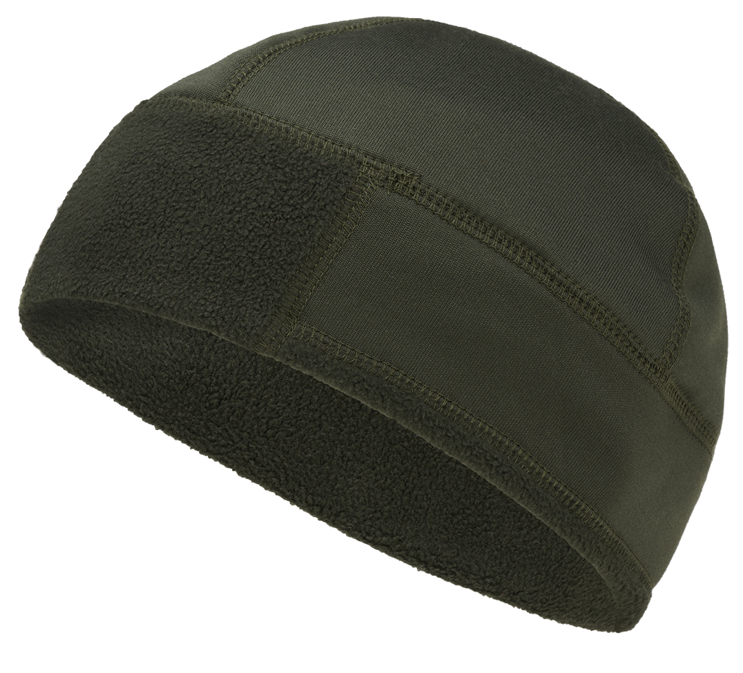Bonnet polaire Brandit BW en polyester extensible à coutures plates 17 x 27 cm