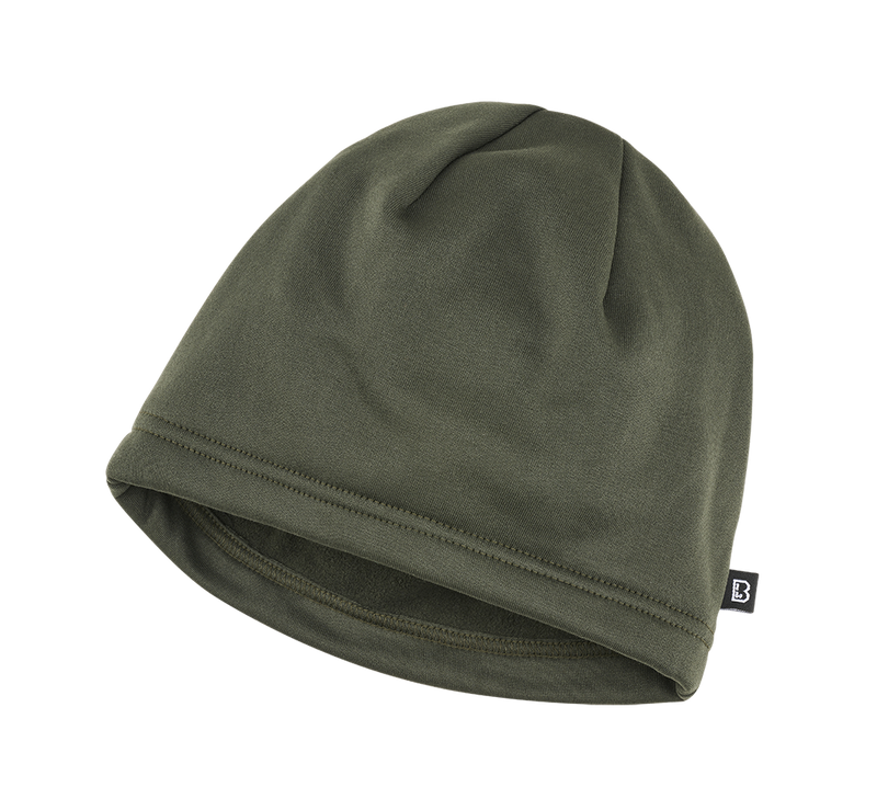 Bonnet polaire Brandit Fleece Cap Ice en polyester léger de 22 g coupe élastique