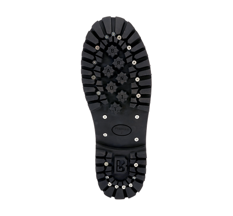 Bottes Brandit Budapester Phantom 10 œillets cuir perforé coque d'acier semelle cousue