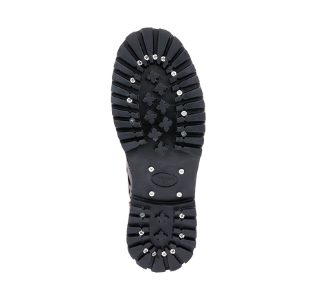 Bottes Brandit Grid Phantom cuir 14 œillets tige ajourée deux boucles coque d'acier