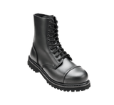 Bottes Brandit Phantom 10 œillets cuir tige mi-haute coque d'acier semelle vissée