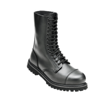 Bottes Brandit Phantom 14 œillets cuir tige montante coque d'acier semelle vissée