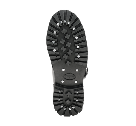 Bottes Brandit Phantom Buckle cuir trois boucles tige montante coque d'acier