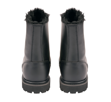 Bottes Brandit Phantom Fur Liner 10 œillets cuir doublure polyester coque d'acier