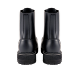 Bottes Brandit Plateau Phantom 10 œillets cuir semelle plateforme cousue coque d'acier