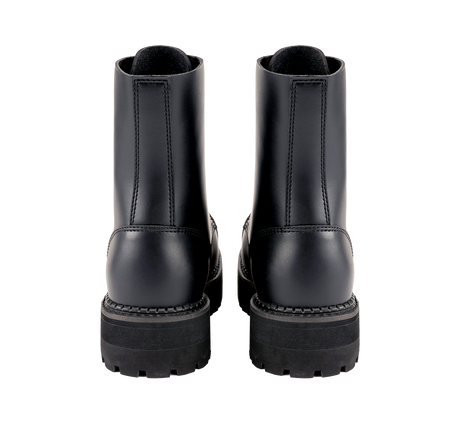 Bottes Brandit Plateau Phantom 10 œillets cuir semelle plateforme cousue coque d'acier