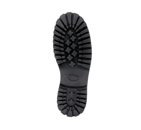 Bottes Brandit Plateau Phantom 10 œillets cuir semelle plateforme cousue coque d'acier