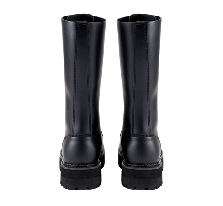 Bottes Brandit Plateau Phantom 20 œillets cuir semelle plateforme cousue coque d'acier