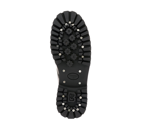 Bottes Brandit Rub Off Phantom 10 œillets cuir patiné coque d'acier pointures britanniques