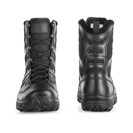 Bottes Taclite 2.0 8 pouces 5.11 Tactical cuir pleine fleur plaque ATLAS sans PFAS