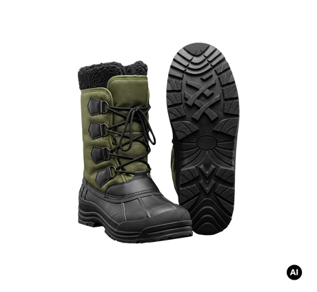 Bottes de froid Brandit Highland polyester doublure feutre amovible tige montante