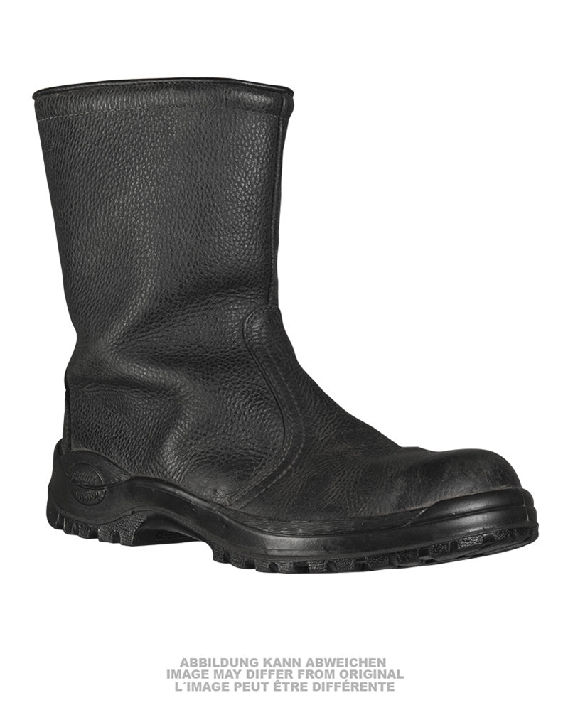 Bottes de sécurité Baltes de dotation Bundeswehr, chaussures de travail d'occasion, lot de 5