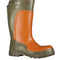 Bottes en caoutchouc de travail forestier de la Bundeswehr, surplus d'occasion