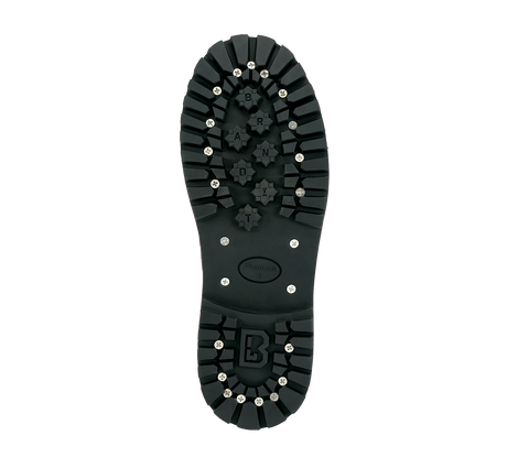 Bottines Brandit Budapester Phantom 4 œillets cuir perforé coque d'acier semelle cousue