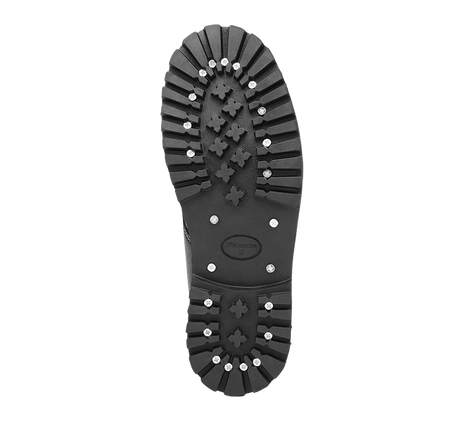 Bottines Brandit Phantom 3 œillets cuir tige basse coque d'acier semelle vissée