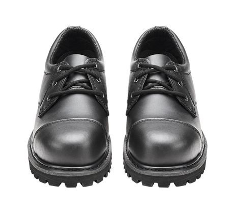 Bottines Brandit Phantom 3 œillets cuir tige basse coque d'acier semelle vissée