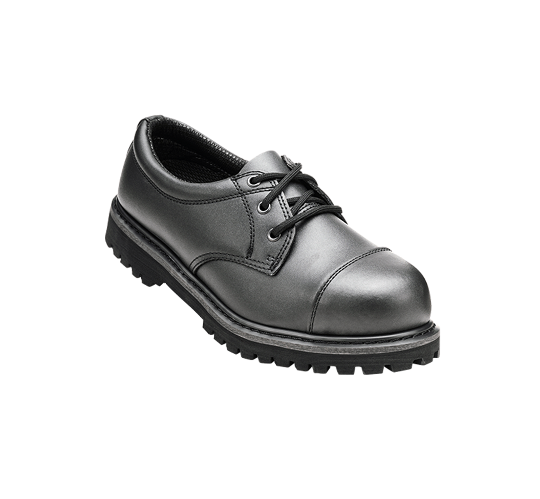 Bottines Brandit Phantom 3 œillets cuir tige basse coque d'acier semelle vissée