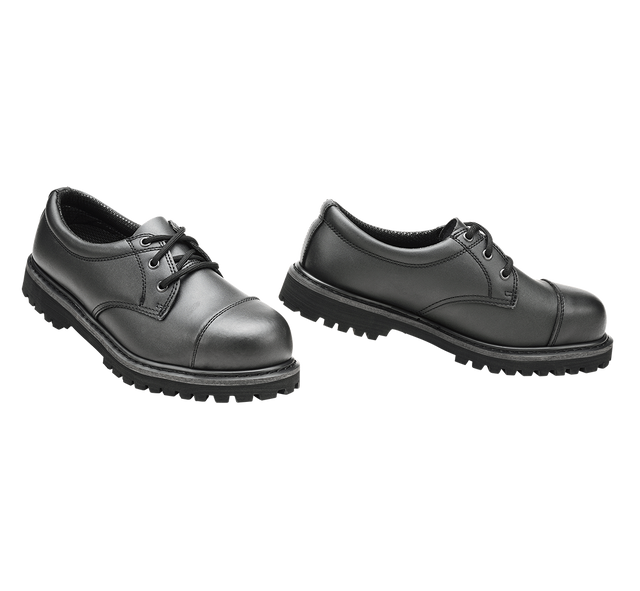 Bottines Brandit Phantom 3 œillets cuir tige basse coque d'acier semelle vissée