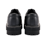 Bottines Brandit Plateau Phantom 3 œillets cuir semelle plateforme coque d'acier