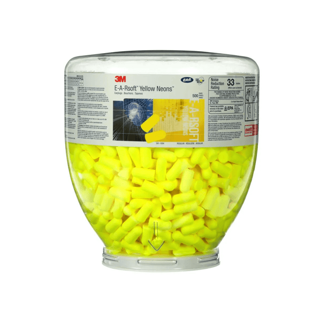 Bouchons anti - bruit E - A - R™ BONBONNE EARSOFT YELLOW NEON 36 dB 3M - Autre - Welkit.com