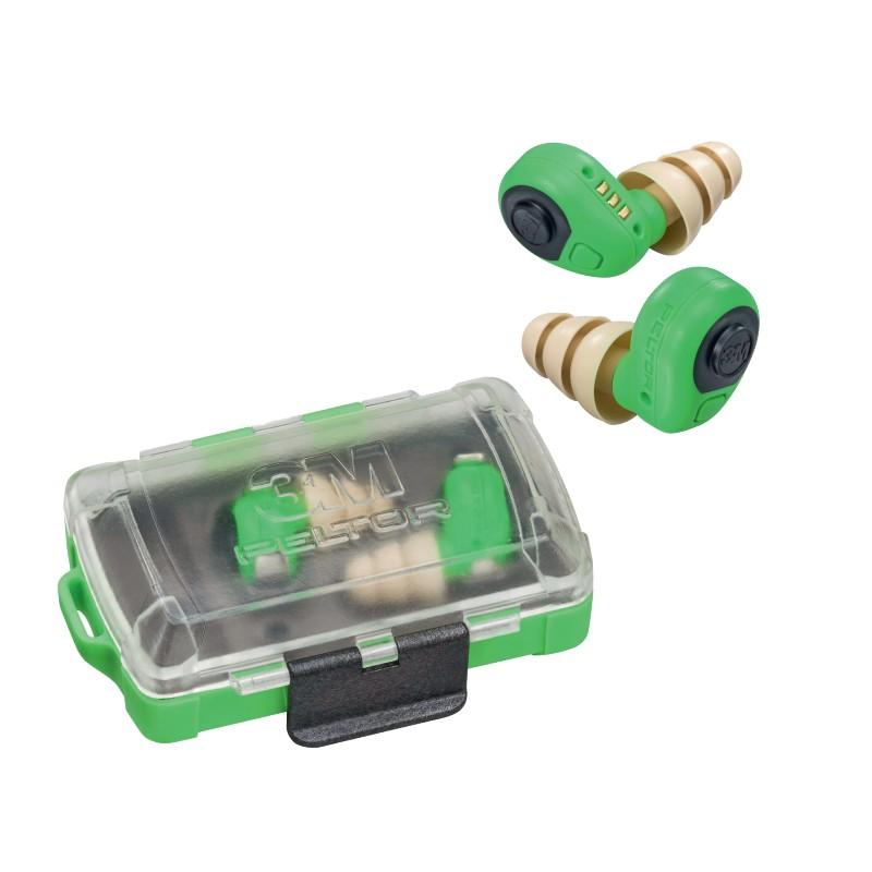 Bouchons d'oreille électroniques rechargeables 3M™ PELTOR™ EEP-100 EU [SNR : 32 dB]