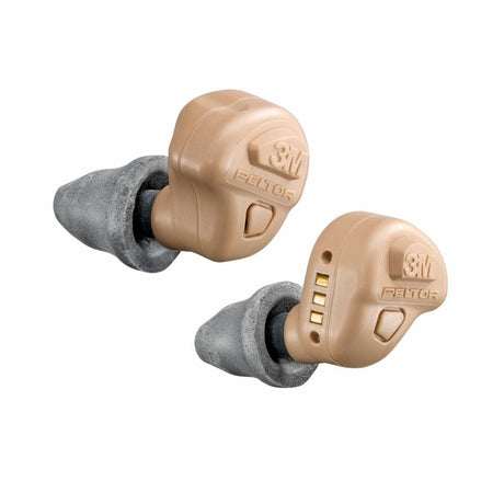 Bouchons électroniques tactiques rechargeables 3M™ PELTOR™ TEP-300 EU et boîtier