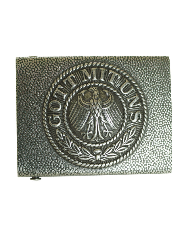 Boucle de ceinturon Mil-Tec en laiton pour sangle de 45 mm avec inscription moulée