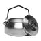 Bouilloire de bivouac Mil-Tec en acier inoxydable 304 contenance 1 litre de 280 g