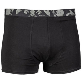 Boxer Mil-Tec Skull en coton stretch (lot de 2)