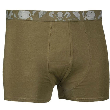 Boxer Mil-Tec Skull en coton stretch (lot de 2)