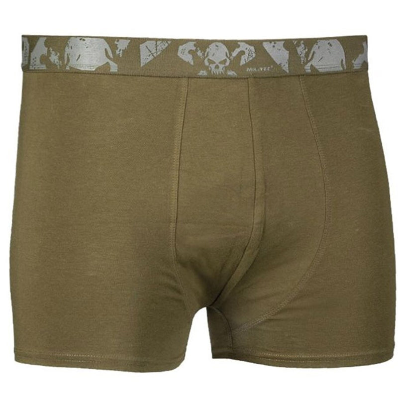 Boxer Mil-Tec Skull en coton stretch (lot de 2)