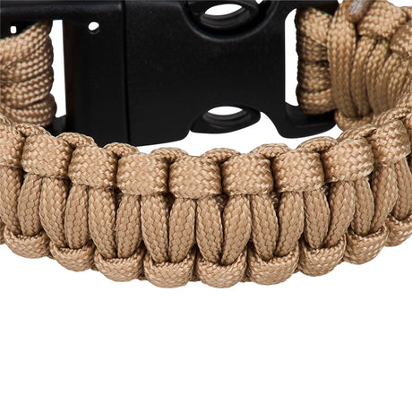 Bracelet en paracorde nylon tressée Ares 22 mm de large à détresser sur le terrain