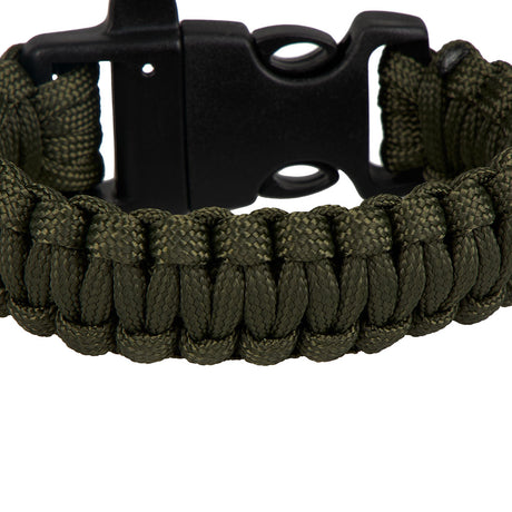 Bracelet en paracorde nylon tressée Ares 22 mm de large à détresser sur le terrain