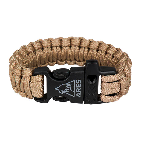 Bracelet en paracorde nylon tressée Ares 22 mm de large à détresser sur le terrain