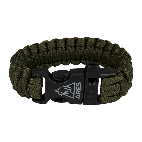 Bracelet en paracorde nylon tressée Ares 22 mm de large à détresser sur le terrain
