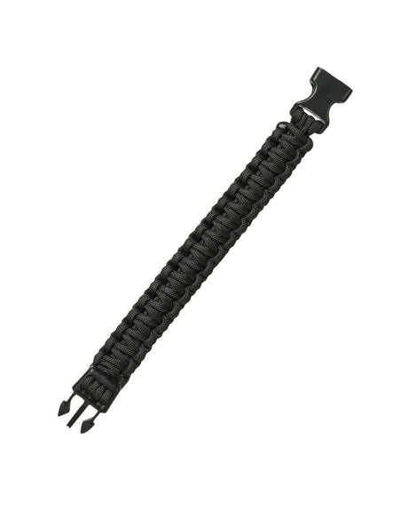Bracelet paracorde Mil-Tec polyester tressé large fermoir 22 mm corde 400 lb 181 kg