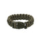 Bracelet paracorde Mil-Tec polyester tressé large fermoir 22 mm corde 400 lb 181 kg