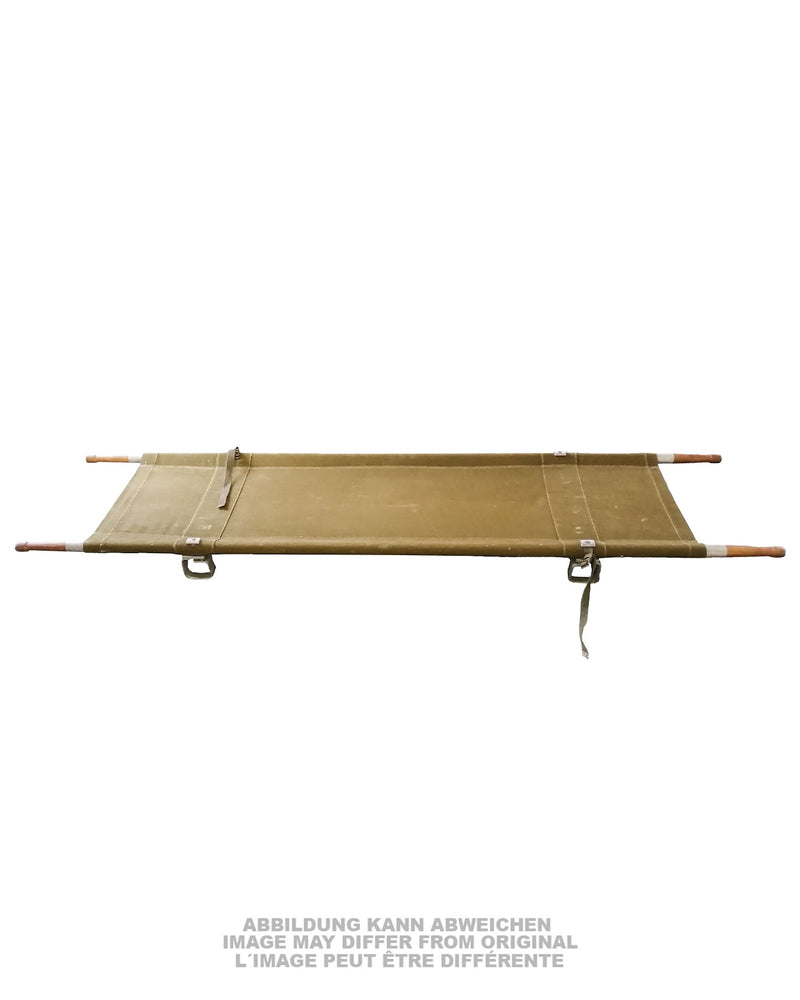 Brancard de campagne type US, pièce de surplus militaire d'occasion, lot de 2