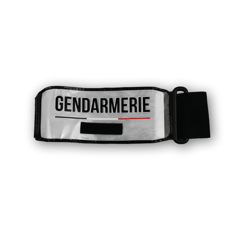 Brassard Gendarmerie GK Pro 160 x 65 mm rétroréfléchissant avec emplacement RIO