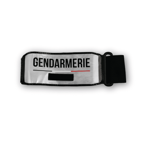 Brassard Gendarmerie GK Pro 160 x 65 mm rétroréfléchissant avec emplacement RIO