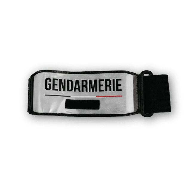 Brassard Gendarmerie GK Pro 160 x 65 mm rétroréfléchissant avec emplacement RIO