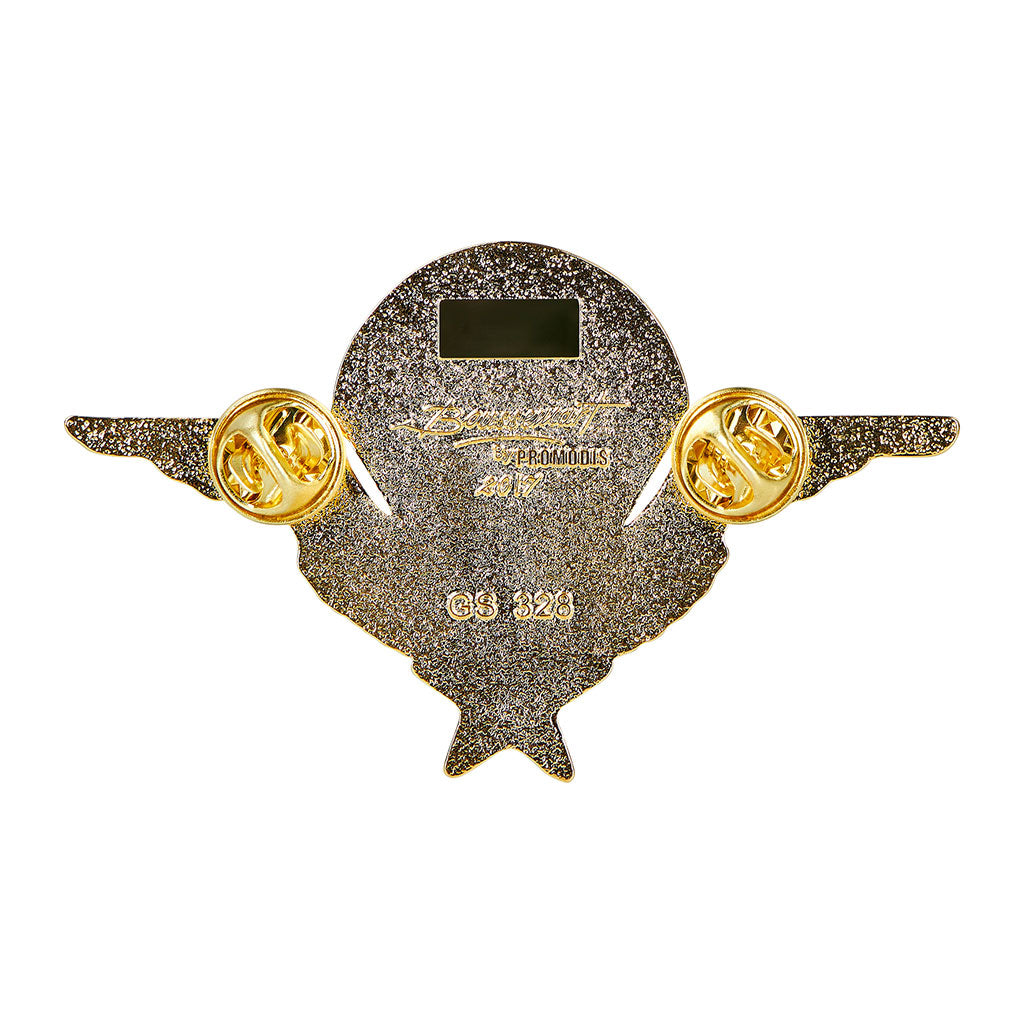 Brevet parachutiste chef de section Boussemart insigne de qualification en métal