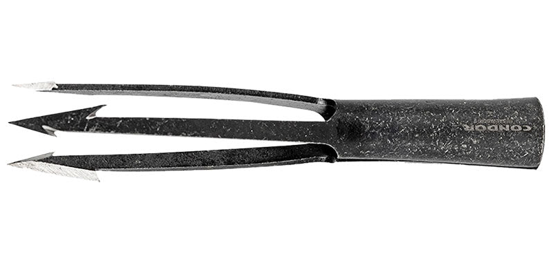 Couteau à lame fixe Condor Piranha Harpon acier 1075 High Carbon lame 97 mm