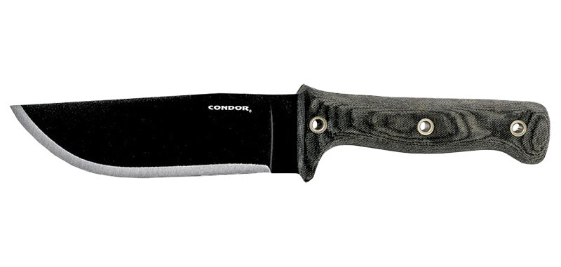 Couteau à lame fixe Condor Crotalus acier 1075 High Carbon lame 140 mm
